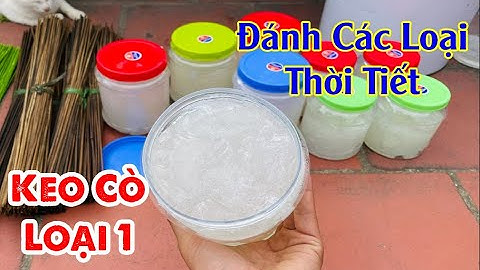 Keo Bẫy Cò Vạc | Keo Bẫy Chim Siêu Dính - Keo Pro Chịu Nhiệt Đánh Các Loại Chim Bẫy Được Nắng - Mưa
