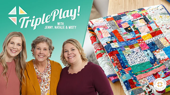 Triple Play: 3 New Crumb Piecing Quilts with Jenny...