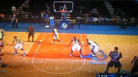 nba 2k12 my player- rookie showcase-claude shedrick