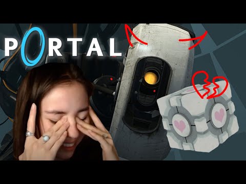 The cake is a lie? | Portal Blind Playthrough Pt 1