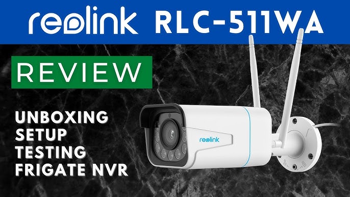 Reolink RLC-542WA Smart WiFi Camera 5MP 2.7-13.5mm (27°-96°) Person/Vehicle  Detection, IK10 -  Online shopping EU