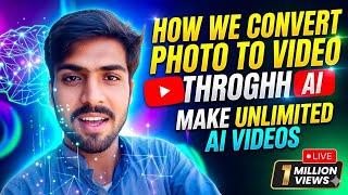 How we convert Photo to video through AI || Make Unlimited Videos || Technical Ahmad Ali