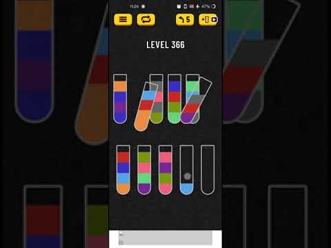 How to do Water sort Puzzle level 366 | Water sort puzzle | Color Sorting Game | Gaming Shortcuts |