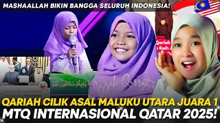Masya Allah! Juara 1 Izzah Qurrota'ain (Maluku Utara) Wakili Indonesia MTQ Internasional Qatar 2025!