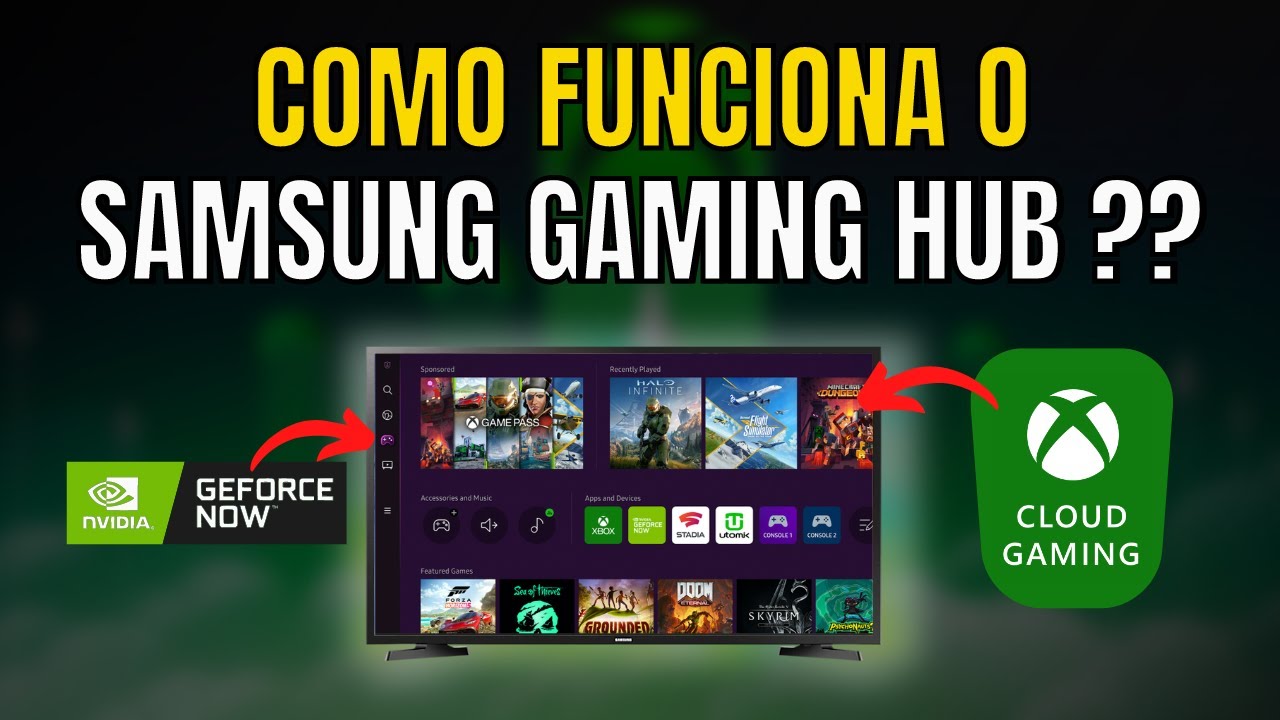 Jogue sem console! Xbox Game Pass e Gaming Hub já estão disponíveis para  TVs Samsung 
