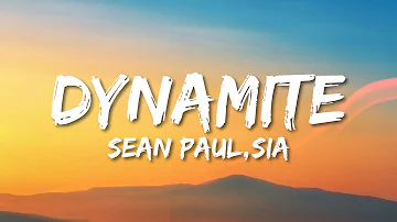 Sean Paul - Dynamite ft. Sia (Lyrics)