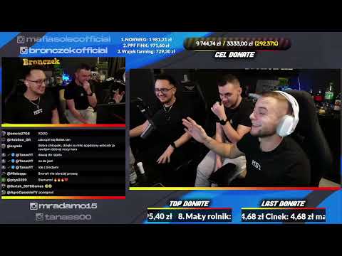 🤣KARAOKE & DANCING z MST na LIVE🤣 "Trzech Synów Matka Miała..."