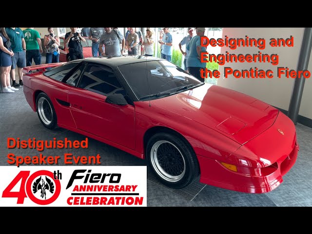 Building excitement: Fans celebrate the Pontiac Fiero's 40th anniversary