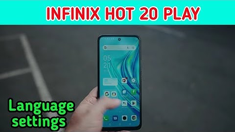 how to change language in Infinix Hot 20 Play,Infinix Hot 20 Play me language kaise change kare,