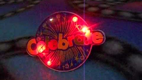 Best Blinkers Flashing Pin ("Celebrate"-style)