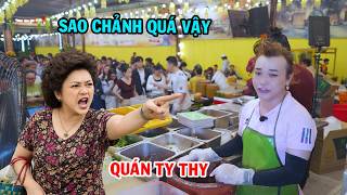 Ty Thy bị khách nói chảnh vì lý do này - Ty Thy Vlog Gỏi đu đủ