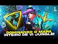 COMO CARREGAR UM JOGO NO HIGH ELO SENDO JUNGLE! VI GAMEPLAY | LoL Wild Rift