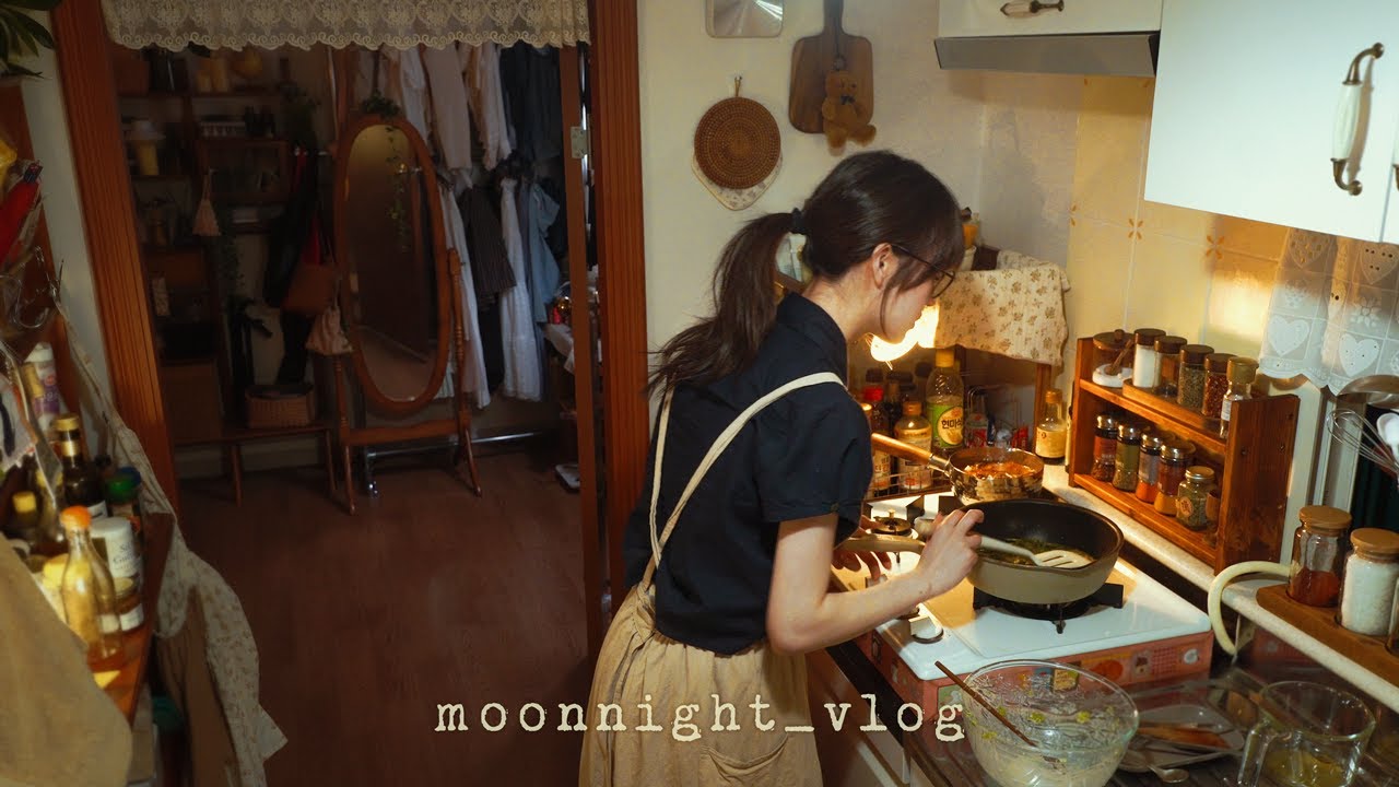 Один день в Корее: готовлю юккеджан и жарю минари, потом еду в Вольмидо✿