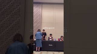 Treasure fansign in jakarta super duper wikoyo😅 #treasure #ygentertainment #treasurehello #shorts