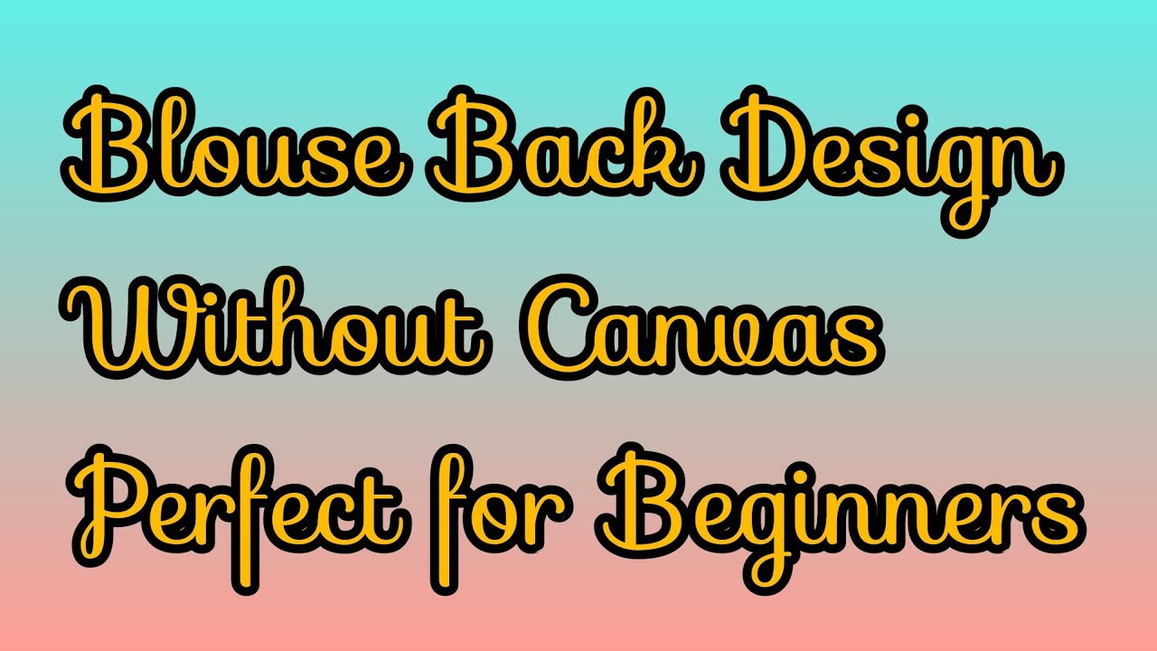 Canvas இல்லாம கூட beginners வந்து இந்த மாதிரி டிசைன்  ஈஸியா ஸ்டிட்ச் பண்ணலாம்
