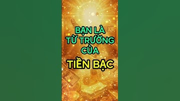 LUẬT HẤP DẪN THU HÚT TIỀN BẠC - BẠN LÀ TỪ TRƯỜNG CỦA TIỀN BẠC #thuhuttienbac #luathapdan