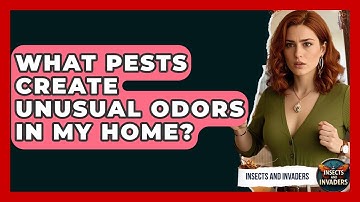What Pests Create Unusual Odors In My Home? - Insects and Invaders