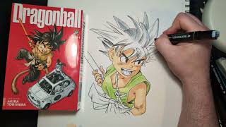Drawing Goku