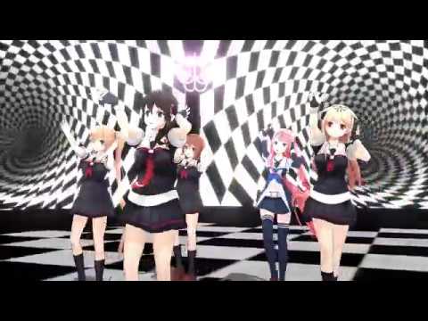 【MMD艦これ】白露型５隻で気まぐれメルシィ
