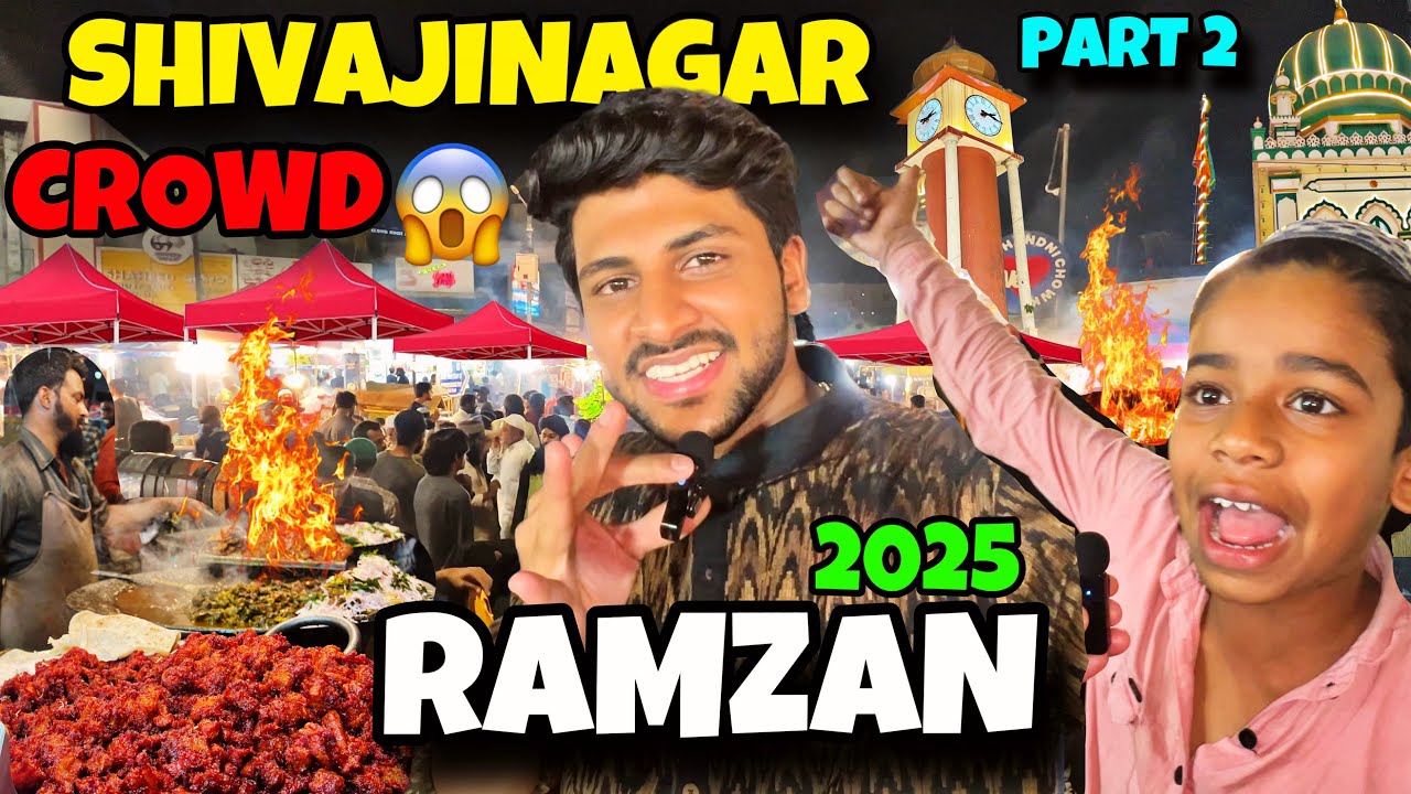 Bangalore Shivajinagar Ramzan Food Mela 2025 Part 2 🤩