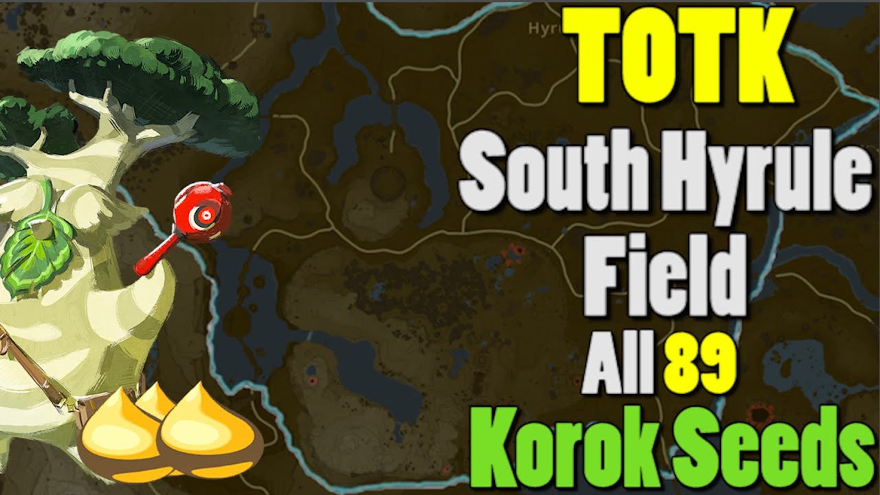 South Hyrule Field Korok Seed 9 - The Legend of Zelda: Tears of