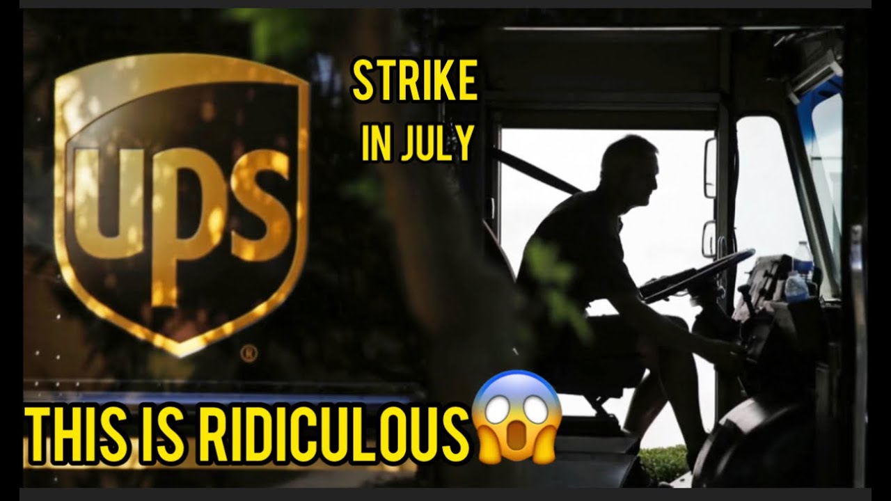 POSSIBLE STRIKE FOR UPS AND AMAZON WORKERS - YouTube