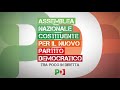 ASSEMBLEA NAZIONALE COSTITUENTE PER IL NUOVO PARTITO DEMOCRATICO