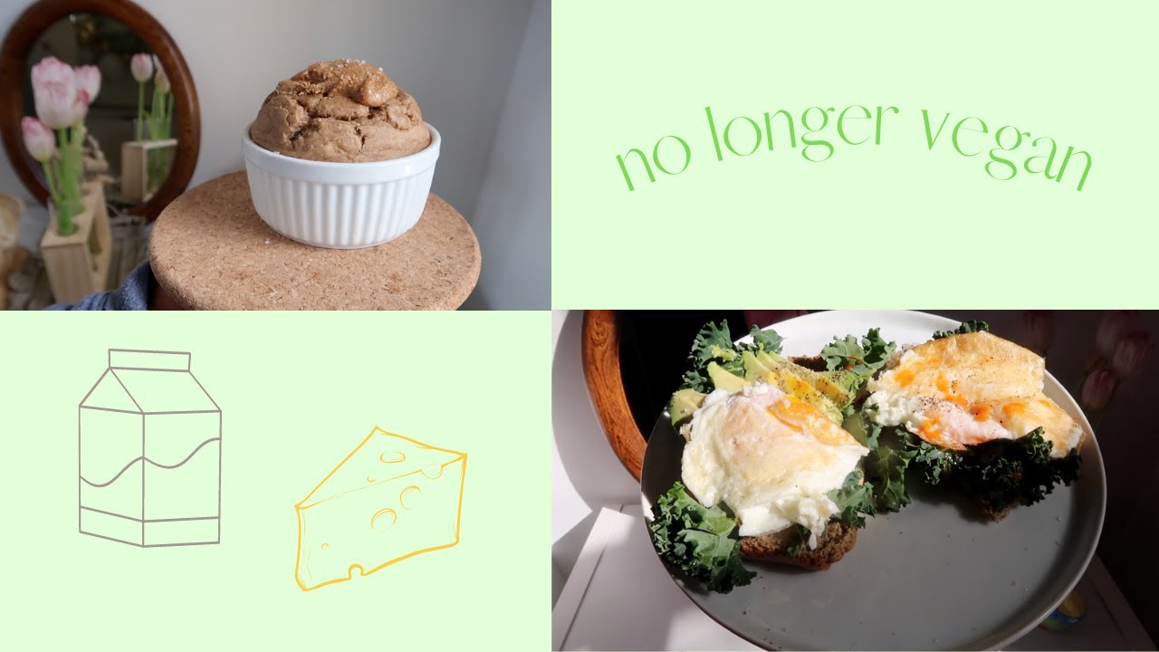 what i eat in a week adding animal products back into my diet | ed