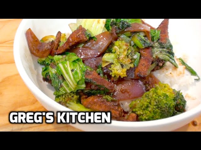 How To Cook Pork Stir Fry Asian Food Gregskitchen Youtube