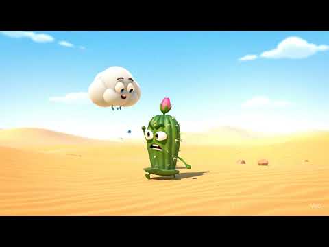 Mischievous clouds | 3D Animation Short | ToonPops