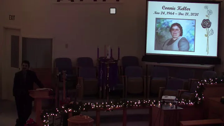 Live Stream - 12-29-20- Connie Keller Funeral