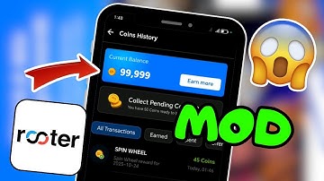 Rooter App Coins Hack  |  How I Get This Rooter App Unlimited Coins for iOS & Android.