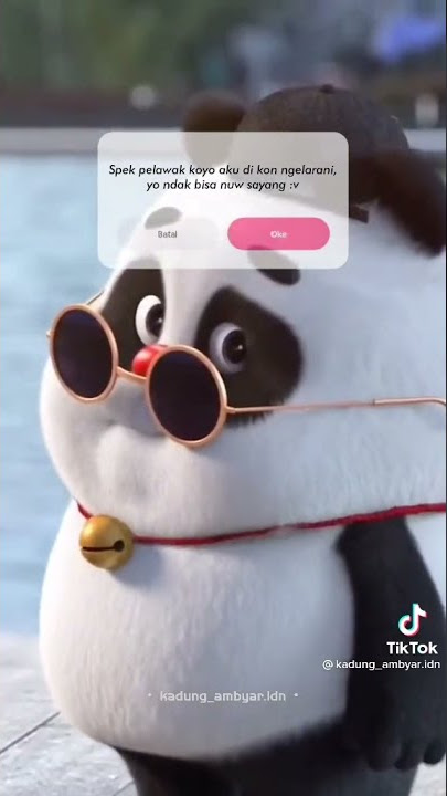 Story WA - panda lucu ( by tik-tok Kadung_ambyar.idn ) https://vt.tiktok.com/ZSe9G78Bm/