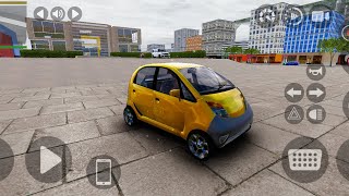 TATA NANO CAR DRIVING AND STUNTING | GAMEPLAY | INDIAN CAR AND BIKES | SNOBI GAMING  screenshot 5