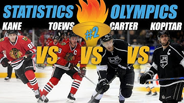 Statistics Olympics - Kane VS Toews VS Carter VS Kopitar