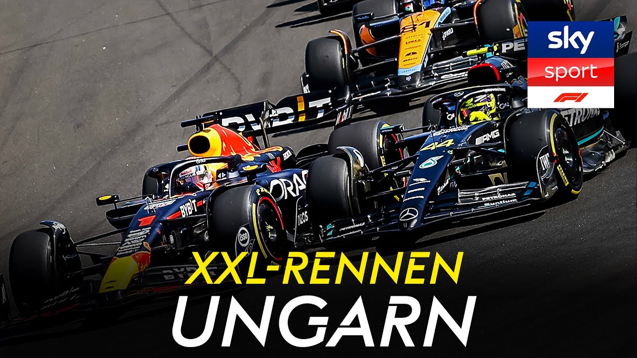 Bricht Hamilton Verstappens Dominanz? Rennen - XXL Highlights Großer Preis von Ungarn Formel 1