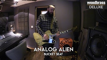 Test Woodbrass Deluxe - Gibson Custom Shop Firebird M2M Aged Gold with Black Pinstriping