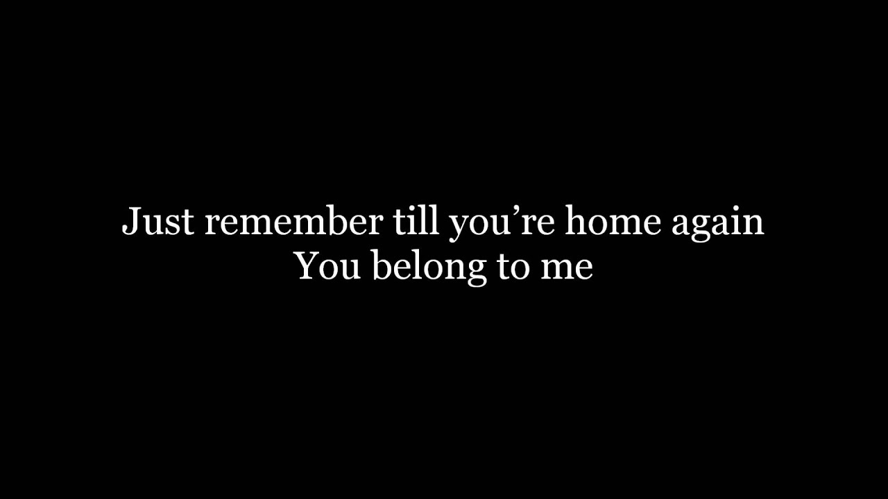 I Belong To You Lyrics - Rome