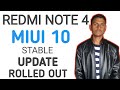 REDMI NOTE 4/5A MIUI10 UPDATE REALESED
