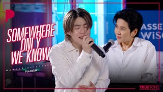 Somewhere Only We Know | MARCKRIS BUS x TorSaksit (Piano & i Live)