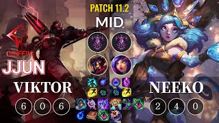 GRF jjun Viktor vs Neeko Mid - KR Patch 11.2