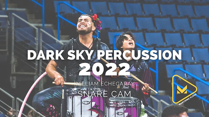 Dark Sky Percussion 2022 Snare Cam - WGI Finals We...