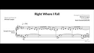 Michael League - Right Where I Fall (Transcription)