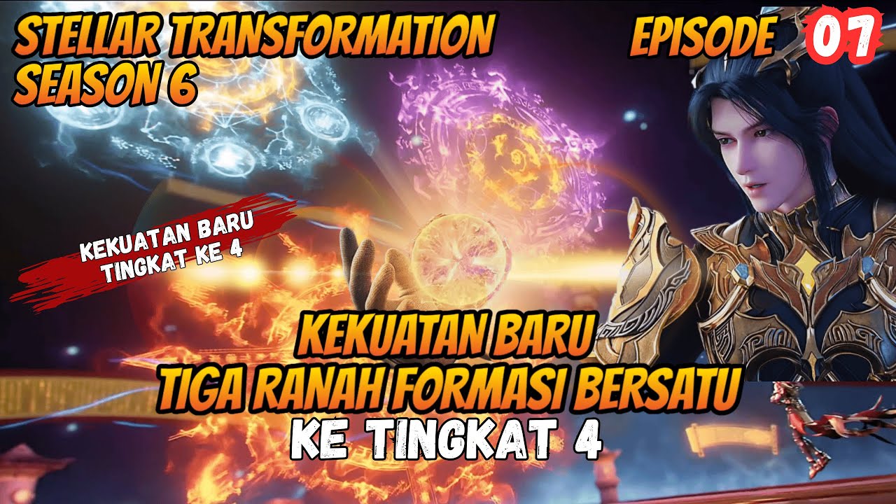 KEKUATAN BARU TIGA RANAH FORMASI BERSATU KE TINGKAT EMPAT STELLAR
