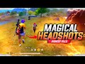 Magical headshots  solo vs squad full gameplay  iphone 13  freefire in telugu