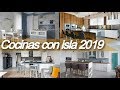 Cocinas 🥘 modernas con isla - Ideas para cocinas 2019