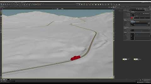 Railway Tool for Farming Simulator in Houdini