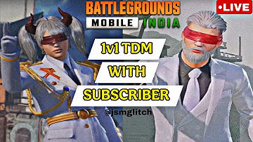 🔴BGMI 1v1 TDM Live | Challenging Subscribers | Custom Room Fun #bgmi #1v1tdm #shortfeed #live