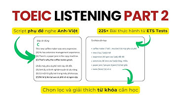 Đề thi TOEIC Part 2 và giải thích đáp án chi tiết - Tăng điểm nhanh, ôn tập hiệu quả!