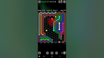 How To Solve Flow Free Hexes Jumbo Interval Pack Level 94 Board Walk Through Solution Walkthrough